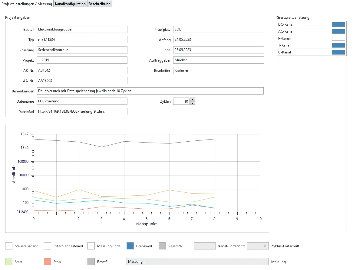 The virtual factory of müller+krahmer – retrofitting an end-of-line test bench with an IIoT interface