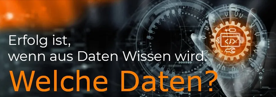 Success is when data becomes knowledge. Part 2: Which data?