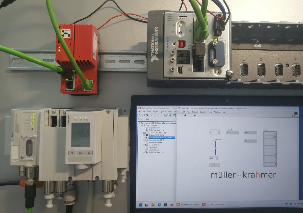 compactRIO und PROFINET – live