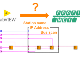 Gib dem Kind einen Namen! - Setzen von Profinet-Stationsnamen und -IP-Adressen in LabVIEW